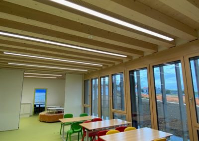 Construction d'une école primaire - Réalisation du bureau d'ingénieur en électricité Pro-Inel SA