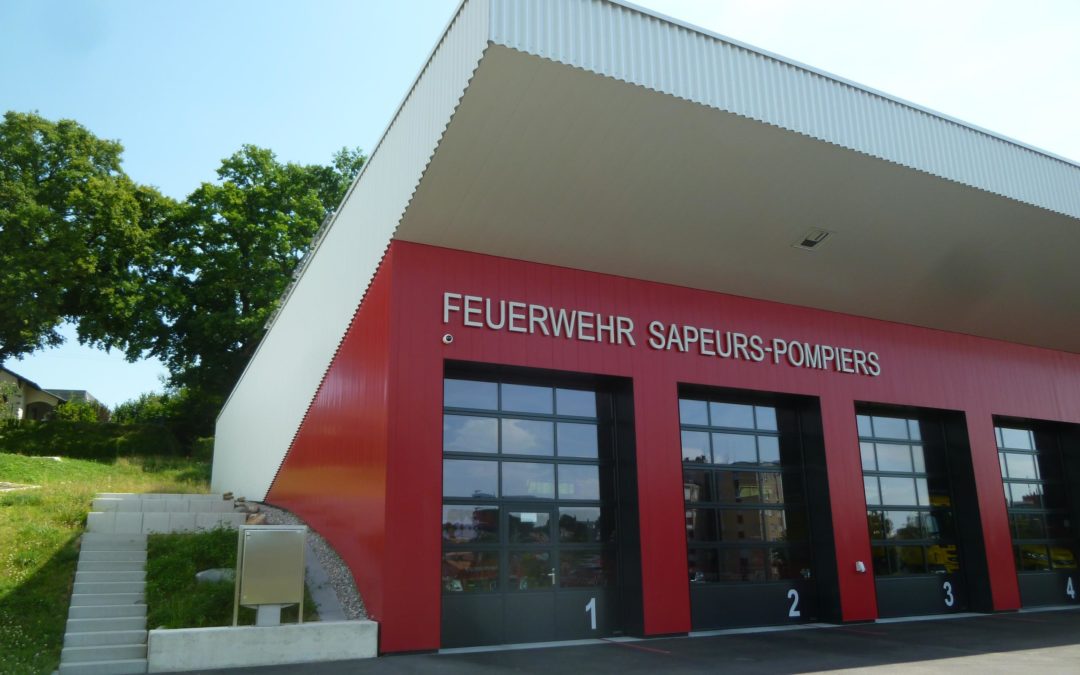 Neubau Feuerwehrzentrum Tiolyres