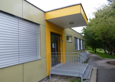 Pavillons scolaires modulaires en bois à Villars-sur-Glâne