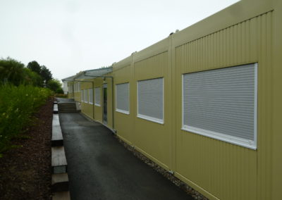 Pavillons scolaires modulaires en bois à Villars-sur-Glâne