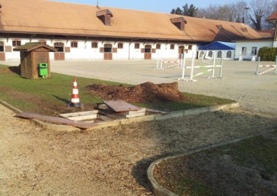 Haras fédéral, Assainissements LAN-CUC